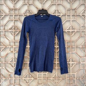 Lululemon Swiftly Tech Hip Length Long Sleeve Shirt